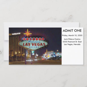 Las Vegas Veranstaltungseintrittskarte