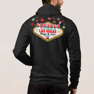 Las Vegas Verlobt Celebration Couple Matching Hoodie