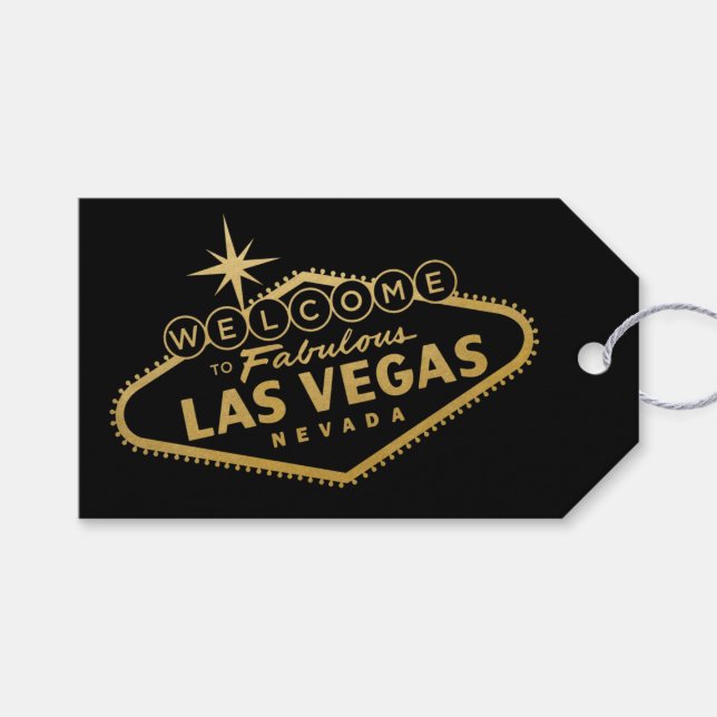 Las Vegas Vielen Dank für Ihr Interesse an Geschen Geschenkanhänger (Vorderseite (Horizontal))