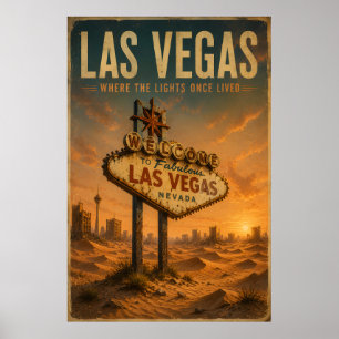 Las Vegas Vintage Poster