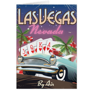 Las Vegas Vintages Urlaubsplakat