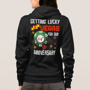 Las Vegas Wedding Anniversary Couple Matching Trip Hoodie