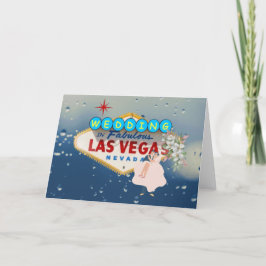 Las Vegas Wedding Card Ankündigung