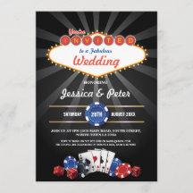 Las Vegas Wedding Casino Party