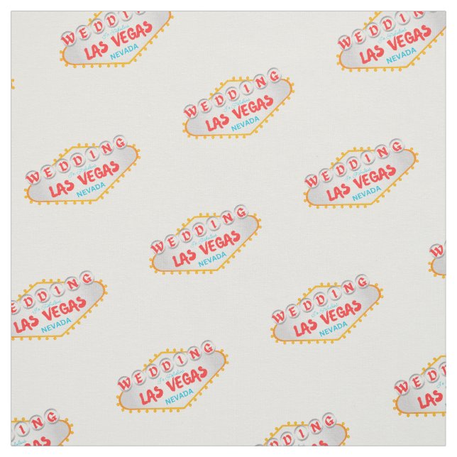 Las Vegas Wedding Combed Cotton 56" Breite Stoff (Muster)