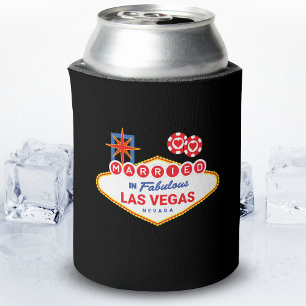 Las Vegas Wedding - ein Paar Verheiratet in Las Ve Dosenkühler