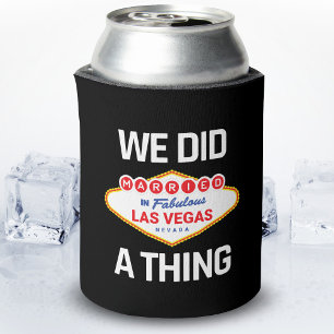 Las Vegas Wedding - ein Paar Verheiratet in Vegas Dosenkühler