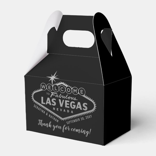 Las Vegas Wedding Hangover Erholung Kit Gevor Geschenkschachtel (Vorderseite)