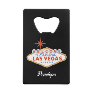 Las Vegas Wedding Junggeselinnen-Abschied Geldbeutel Flaschenöffner