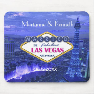 Las Vegas Wedding Keepake Mousepad
