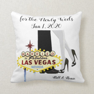 Las Vegas Wedding Personalisierte Throw Kissen