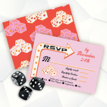Las Vegas Wedding Pfeil uAwg Response Cards