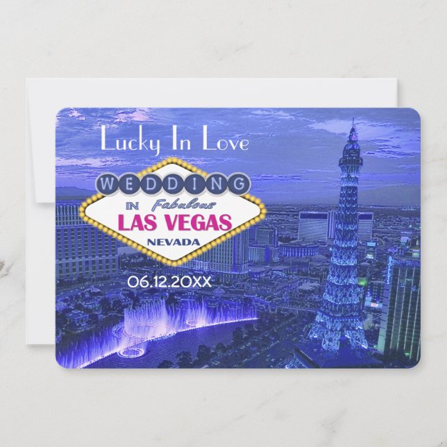 Las Vegas Wedding - Save the Date (Vorderseite)