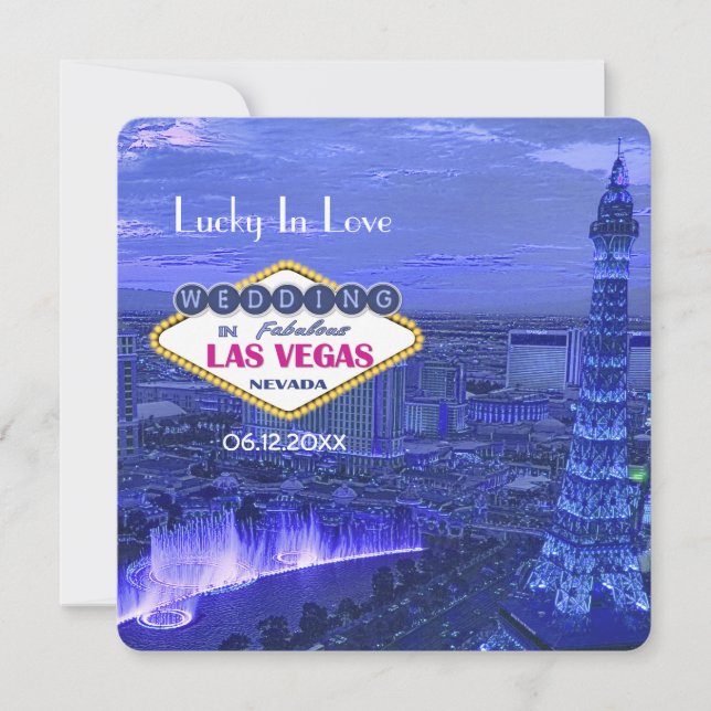 Las Vegas Wedding - Save the Date (Vorderseite)