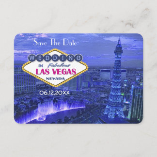Las Vegas Wedding - Save the Date Einladung