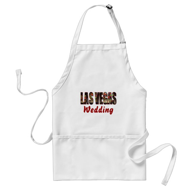 Las Vegas Wedding Schürze (Vorne)