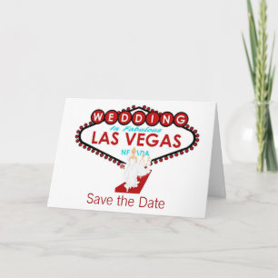 Las Vegas Wedding Valentine's Day 2013 Card Feiertagskarte