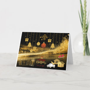 Las Vegas Weihnachtskarte Ankündigung