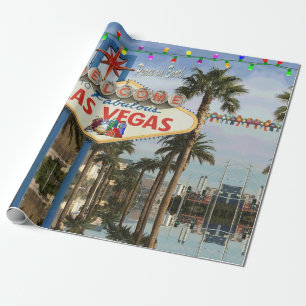 Las Vegas "Weltfrieden" Faltpapier Geschenkpapier