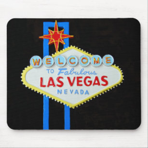 Las Vegas-Zeichen-Solo Mousepad