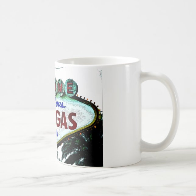 Las Vegas-Zeichen Tasse (Rechts)
