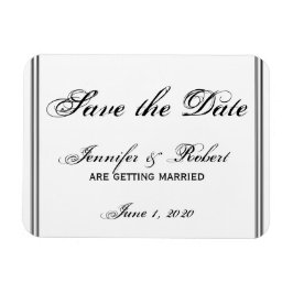Las Vegas Zielort Save the Date Magnet