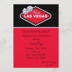 Las- VegasBrautparty-Einladung Einladung