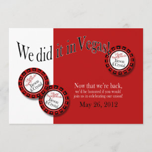 Las- VegasEmpfang FRAGEN MIR 2 gesetzten ur Namen Einladung