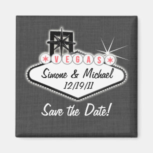 Las- Vegasmagnet - Save the Date Magnet