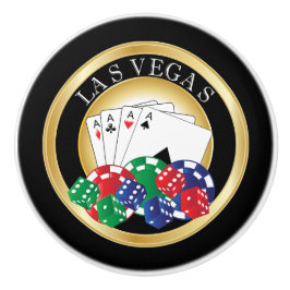 Las- VegasPoker-Entwurf Keramikknauf