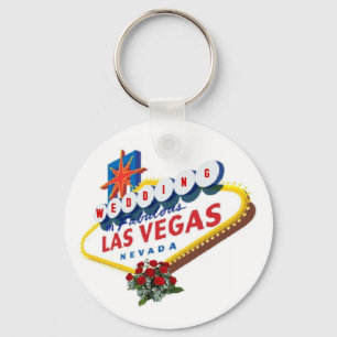 Las- Vegasrote Rosen, die Schlüsselanhänger