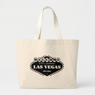 Las- Vegaszeichen-klassische Taschen-Tasche Jumbo Stoffbeutel