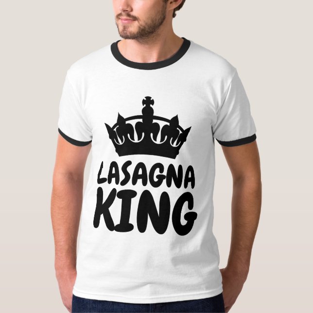 LASAGNA KING T - Shirt (Vorderseite)