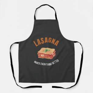 Lasagna macht alles besser schürze