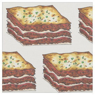 Lasagna Pasta Italien Italienisches amerikanisches Stoff