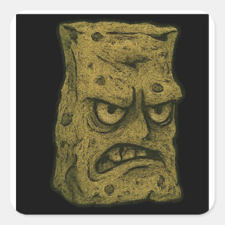 Lasanghetti's Funkbert Quadratischer Aufkleber