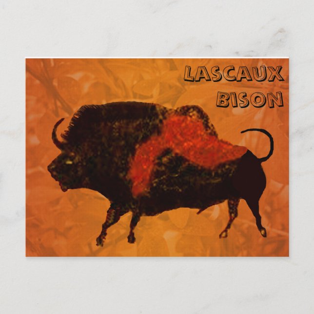 Lascaux Bison Postkarte (Vorderseite)