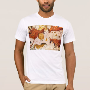 Lascaux Felsen-Kunst T-Shirt
