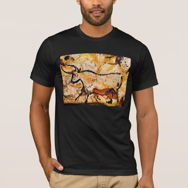 Lascaux, Frankreich, Höhlenmalerei T-Shirt (Vorderseite)