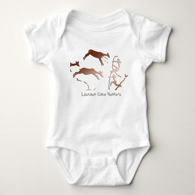 Lascaux Hirsch-Jagd T-Shirt (Vorderseite)