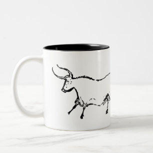 Lascaux Kuh Zweifarbige Tasse