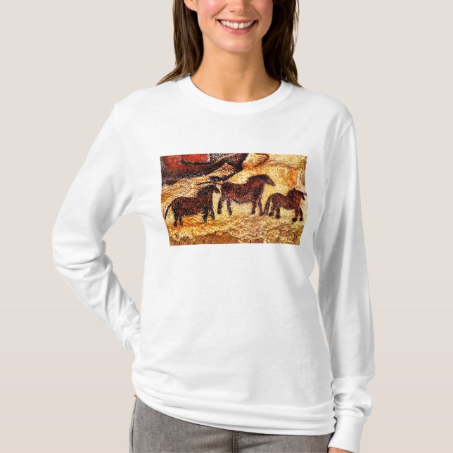 Lascaux Rock Art T-Shirt (Vorderseite)