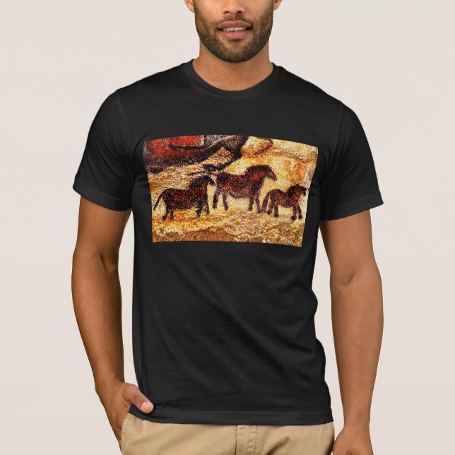 Lascaux Rock Art T-Shirt (Vorderseite)