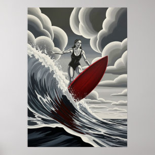L'ASCENSION AQUATIQUE (Der aquatische Aufstieg) Poster