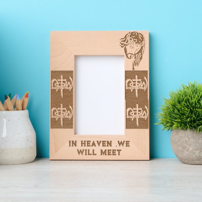 Laser-Bildrahmen Geätzte Rahmen (Vorderseite)