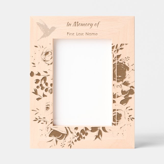 Laser-Bildrahmen Geätzte Rahmen (Vorderseite)