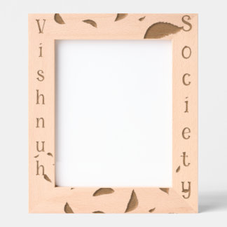 Laser Etched Picture Frame Vishnuh-Genootschap Geätzte Rahmen