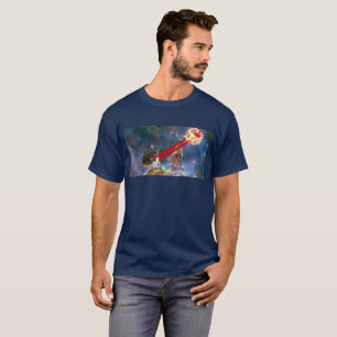 Laser-Katzen-T - Shirt