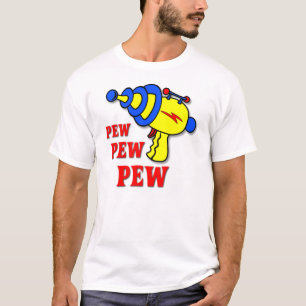 Laser Pistole Pew Pew Pew Lustiges T-Shirt
