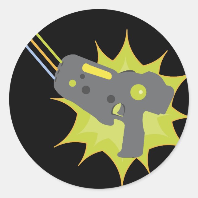 Laser Tag Aufkleber (Vorderseite)
